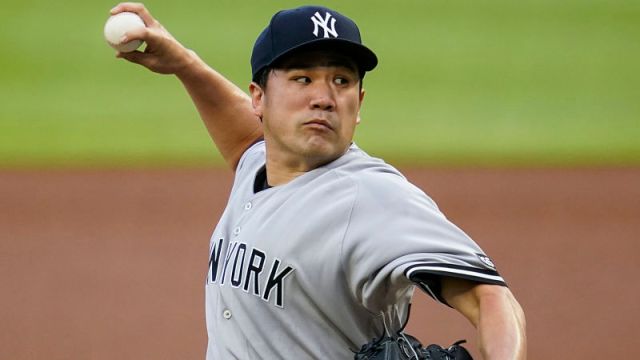 New York Yankees pitcher Masahiro Tanaka