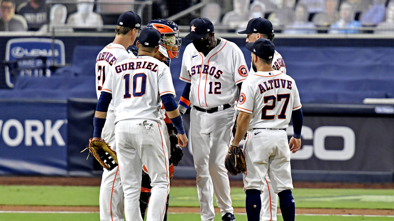 Houston Astros' Zack Greinke on Dusty Baker leaving him in ALCS