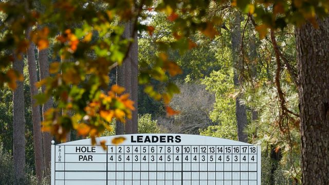 2020 Masters tee times