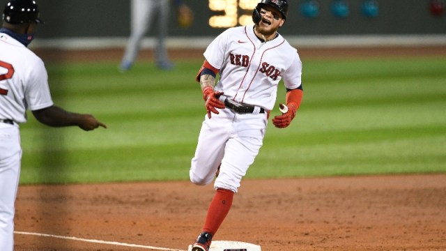 Boston Red Sox outfielder Alex Verdugo