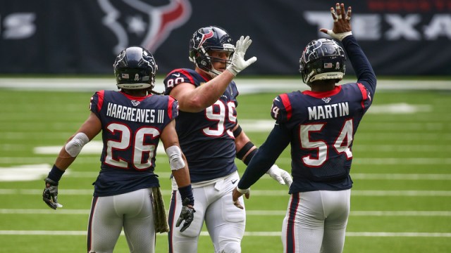 Houston Texans defensive end J.J. Watt