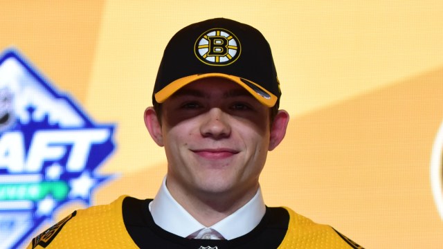 Boston Bruins prospect Johnny Beecher