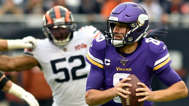 Minnesota Vikings quarterback Kirk Cousins