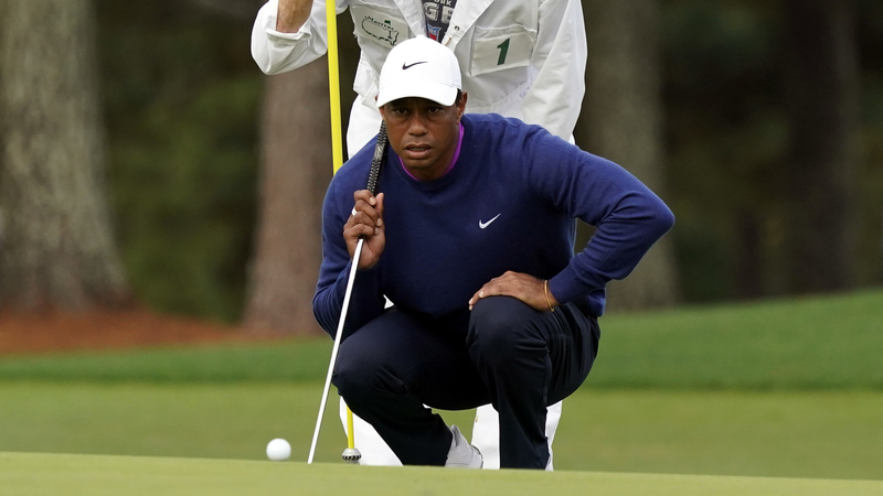 Tiger Woods Finishes 2nd Round At The Masters, Four Strokes Off Lead