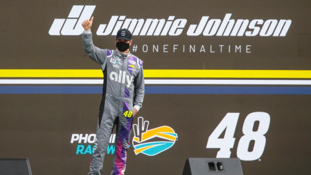 NASCAR driver Jimmie Johnson