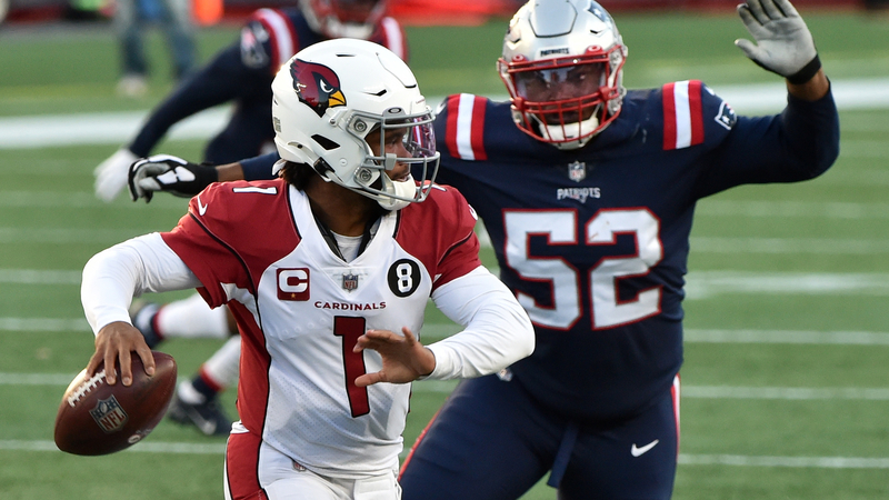 New England Patriots defense bottles Kyler Murray up in 20-17 win over  Cardinals (6 up, 4 down) 