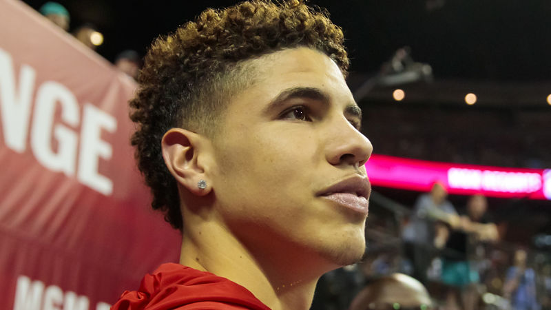 NBA - #3 overall #NBADraft pick LaMelo Ball shows off his