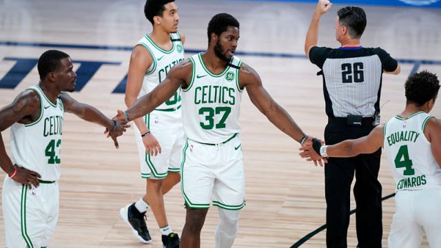 Boston Celtics forward Semi Ojeleye