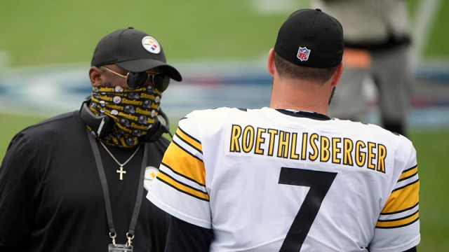 Pittsburgh Steelers' Mike Tomlin, Ben Roethlisberger