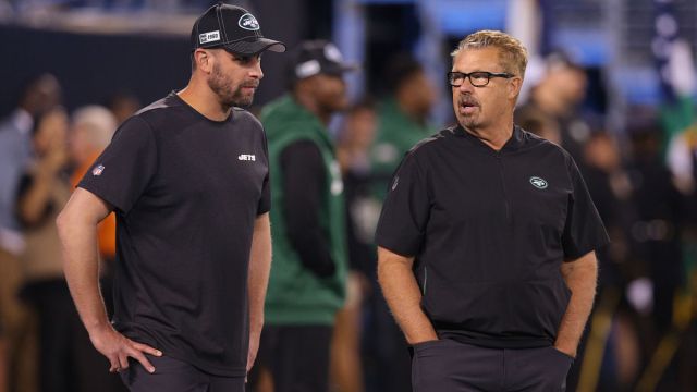 New York Jets head coach Adam Gase and defensive coordinator Gregg Williams