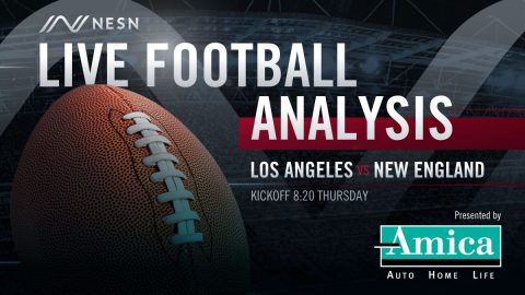Amica Live Football Analysis LAR vs. NE