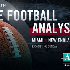 Amica Live Football Analysis MIA vs NE