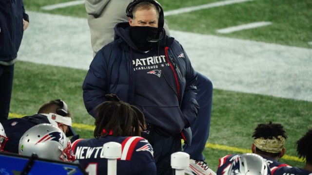 New England Patriots head coach Bill Belichick