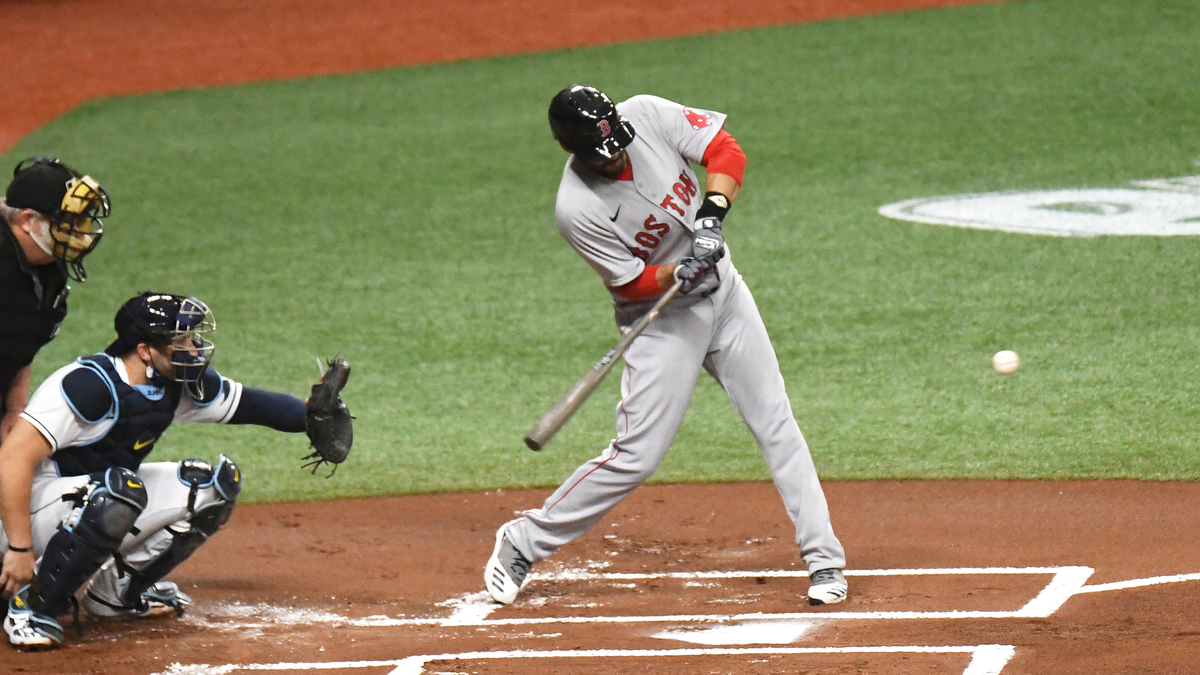 Watch Red Sox's J.D. Martinez Take Swings In Batting Cage