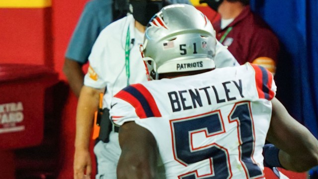 New England Patriots linebacker Ja'Whaun Bentley