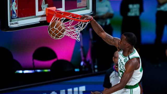 Boston Celtics guard Javonte Green