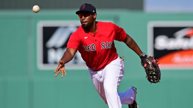 Boston Red Sox first baseman Josh Ockimey