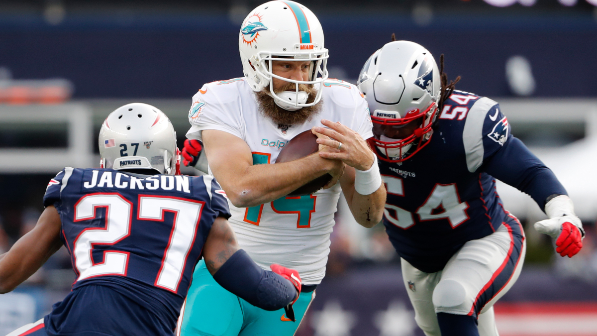 NFL: Ryan Fitzpatrick and the Miami Dolphins upset the New England Patriots