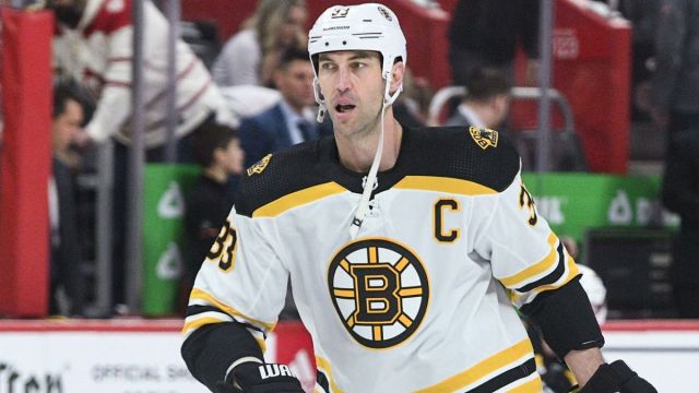 Retired Boston Bruins defenseman Zdeno Chara