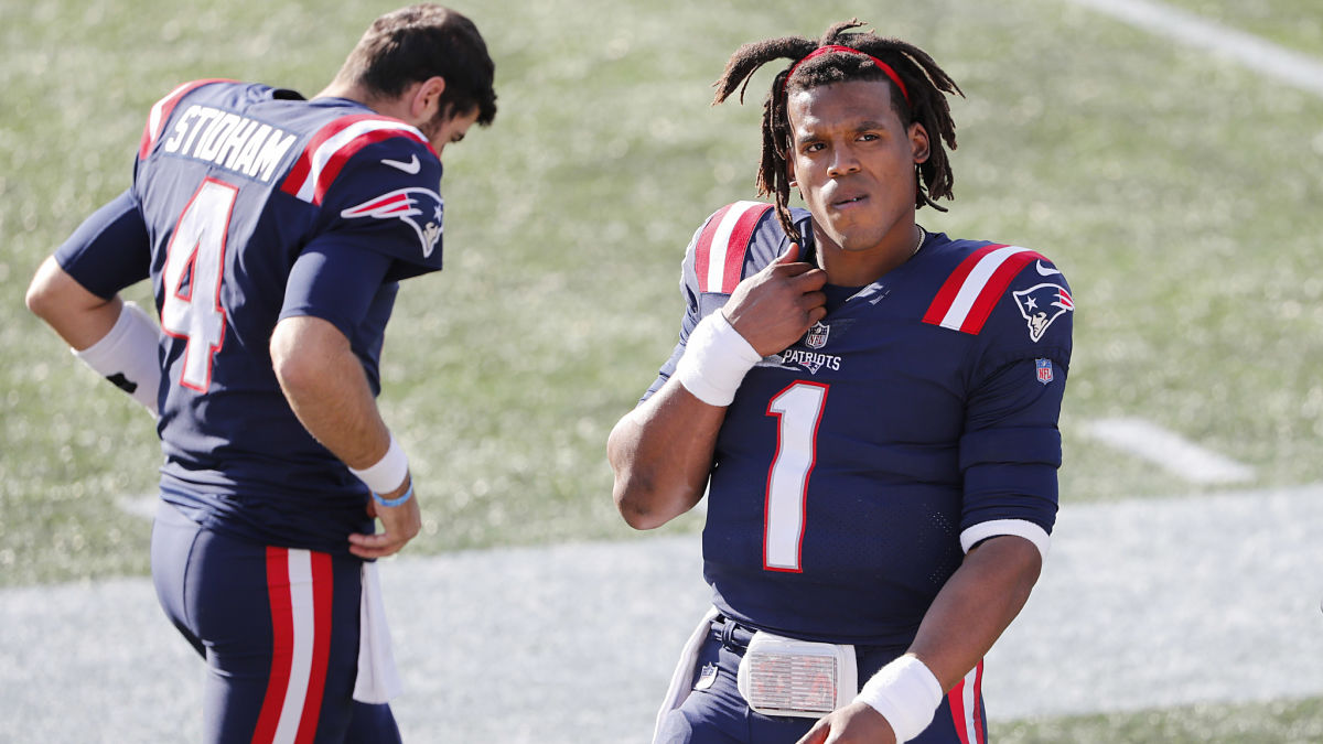 Patriots will stick with Cam Newton over Jarrett Stidham for final two games