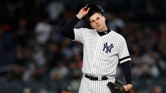 New York Yankees pitcher Adam Ottavino