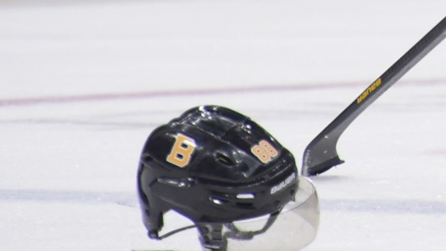 Boston Bruins helmet