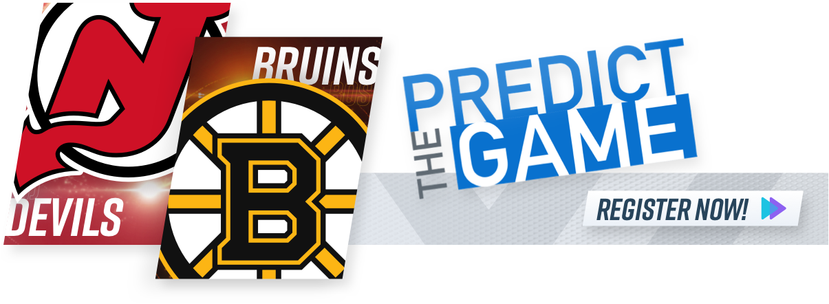 Boston Bruins New Jersey Devils NESN Predict the Game