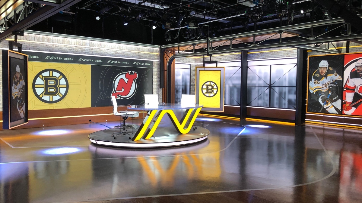 NESN Unveils Brand-New Studio Optimized For 4K Viewing