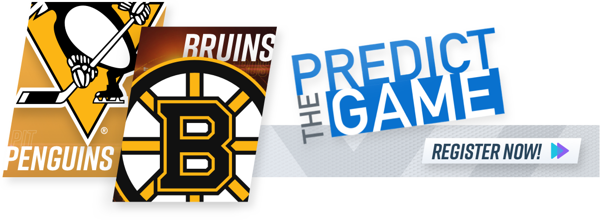 Boston Bruins Pittsburgh Penguins NESN Predict the Game