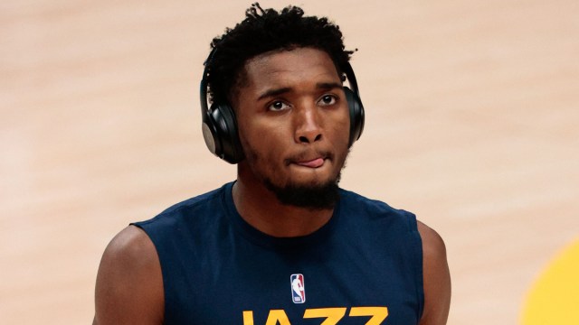 Utah Jazz guard Donovan Mitchell