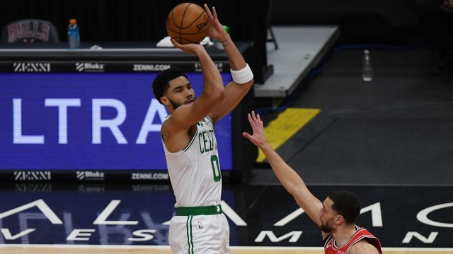 Boston Celtics forward Jayson Tatum