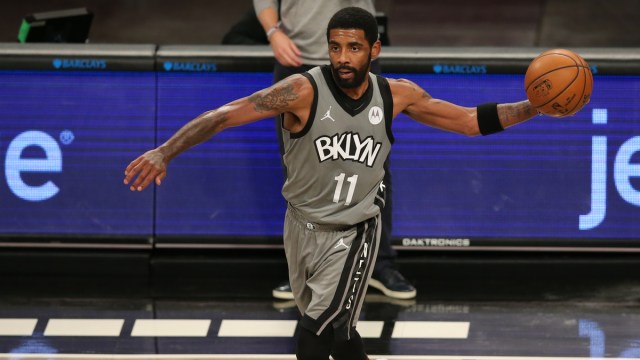 Brooklyn Nets point guard Kyrie Irving