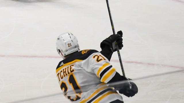 Boston Bruins winger Nick Ritchie