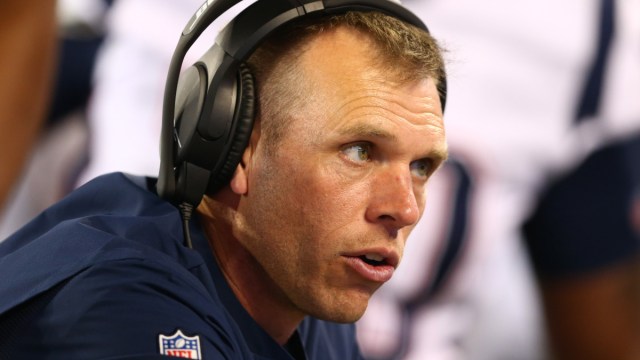 New England Patriots defensive line coach Brendan Daly