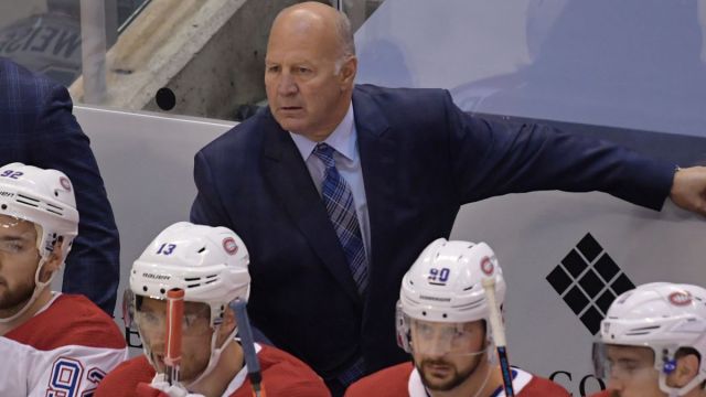 Montreal Canadiens coach Claude Julien