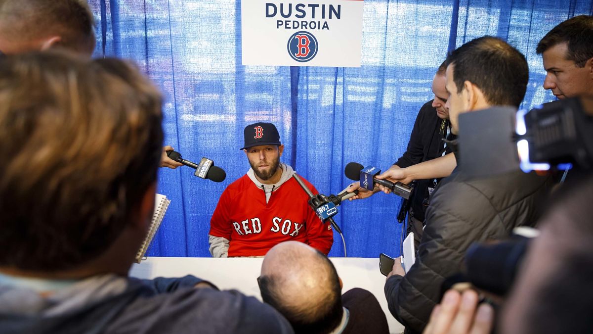 Dustin Pedroia just has other priorities, that's all 