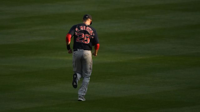 Boston Red Sox designated hitter J.D. Martinez