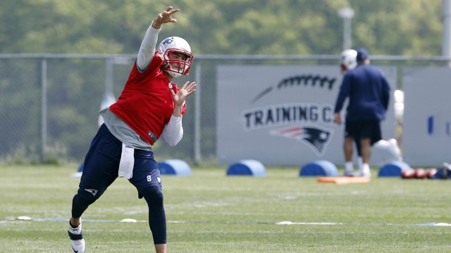New England Patriots quarterback Mike Kafka