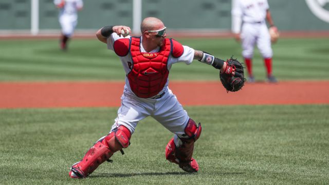 Boston Red Sox catcher Christian Vazquez