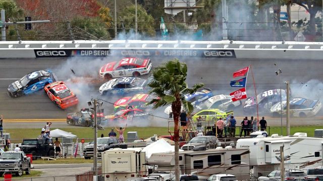 Wreck at 2021 Daytona 500