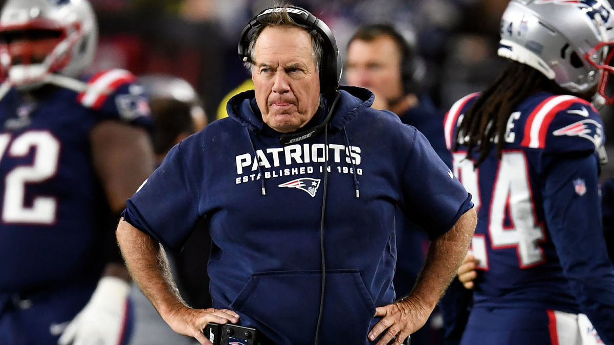 Was Bill Belichick Shaking Head In Disappointment At Mac Jones Throw?