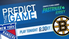 Bruins-Rangers "Predict the Game"