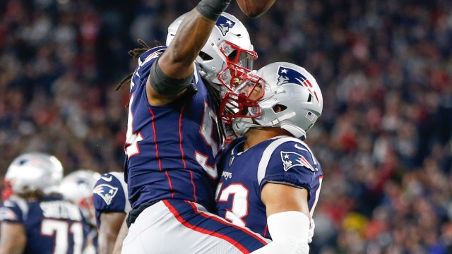 Patriots linebackers Kyle Van Noy, Dont'a Hightower