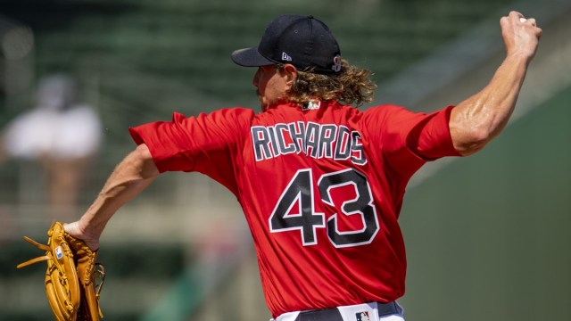 Boston Red Sox pitcher Garrett Richards