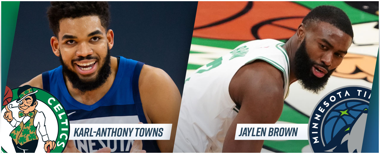 Karl-Anthony Towns, Jaylen Brown