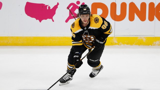 Boston Bruins Right Winger David Pastrnak