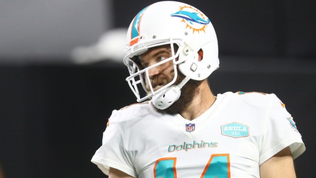 Miami Dolphins quarterback Ryan Fitzpatrick