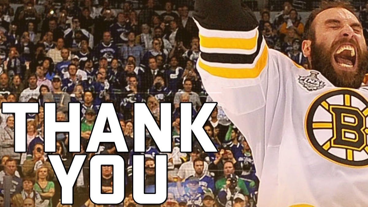 Zdeno Chara´s tribute to Demitra, This is for the one up th…