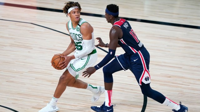 Boston Celtics guard Romeo Langford