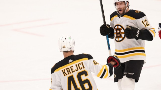 Boston Bruins Center David Krejci